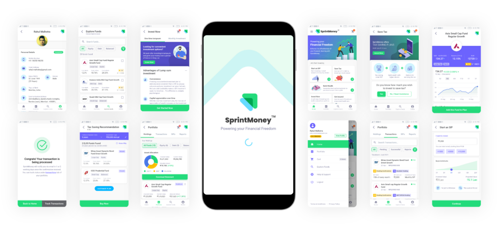 SprintMoney fintech app