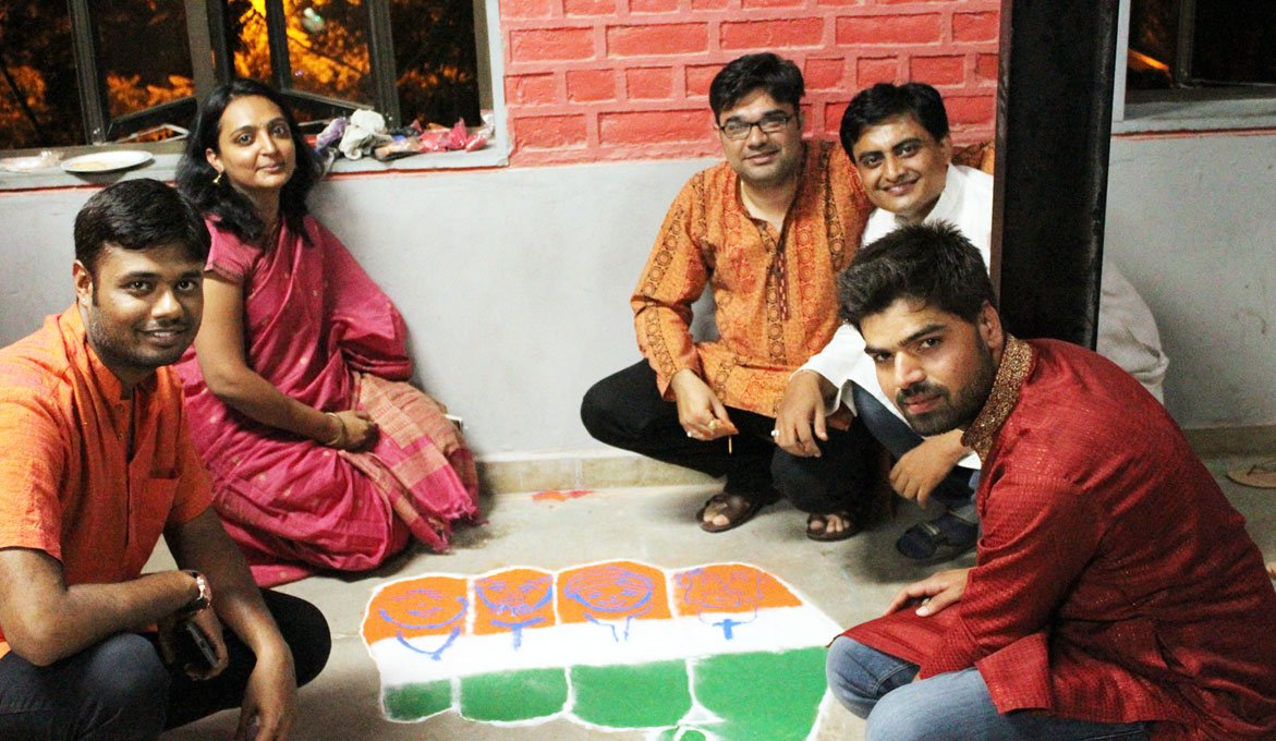 Diwali Celebration at Digicorp in 2015