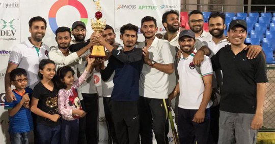 Digicorp & CricHeroes became the new Champions of the Gesia Cricket League 2017